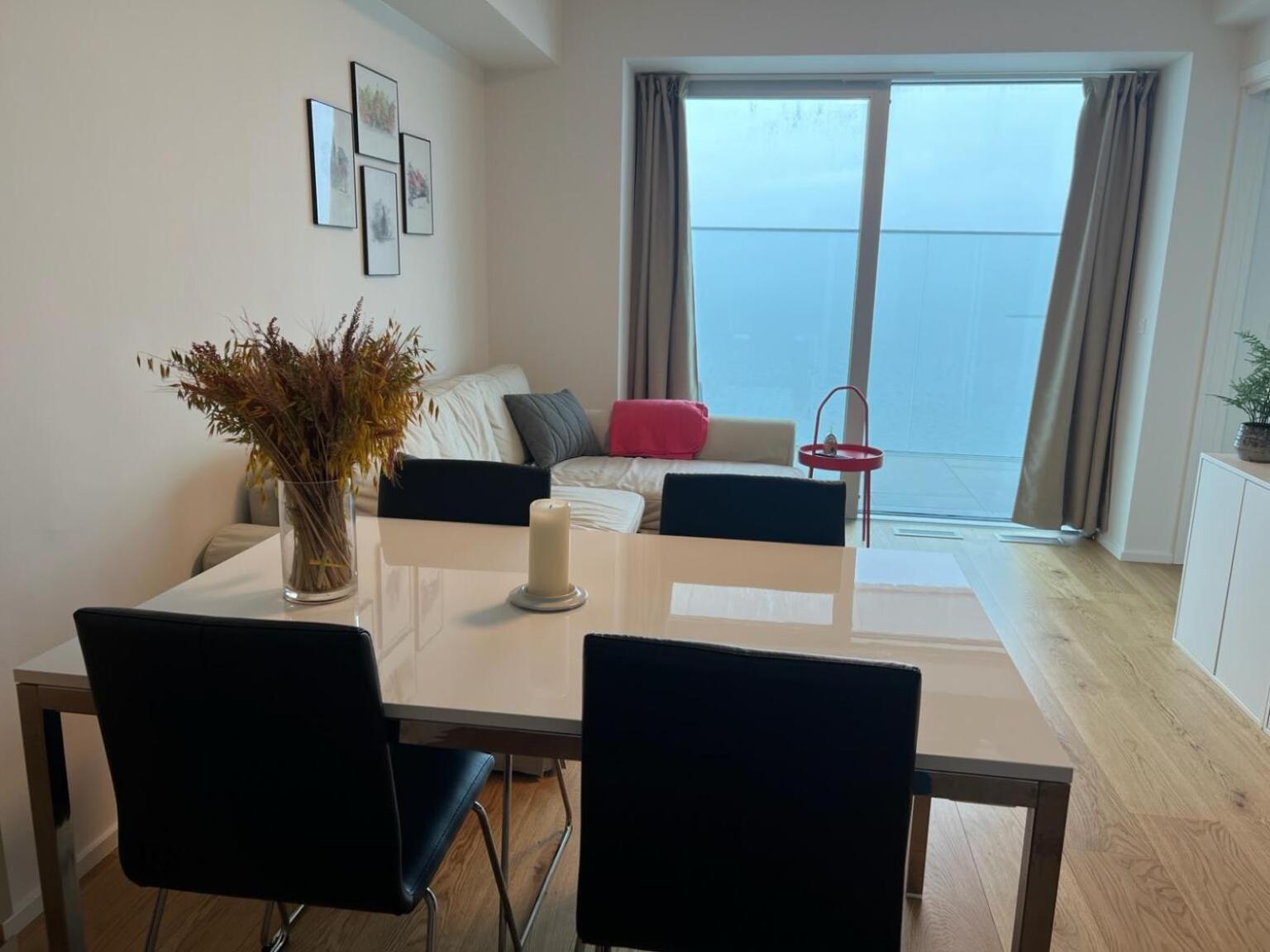 26-Etage Lejlighed Med Utrolig Havudsigt Århus Exterior foto